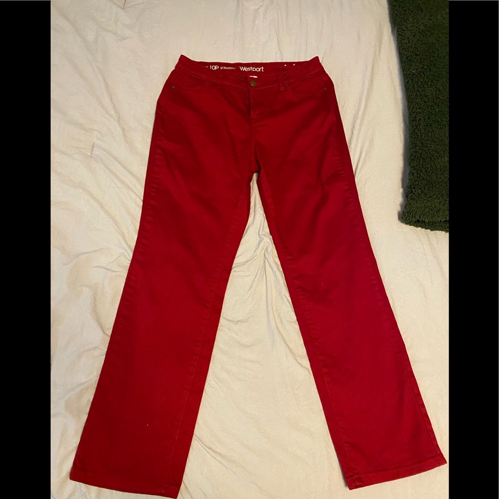 Westport Red Jeans